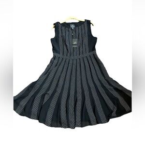 Adrianna Papell Womens Mesh Midi Dress Size 12